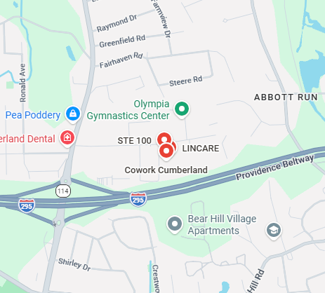 Map of Hera Law Group's Cumberland office location